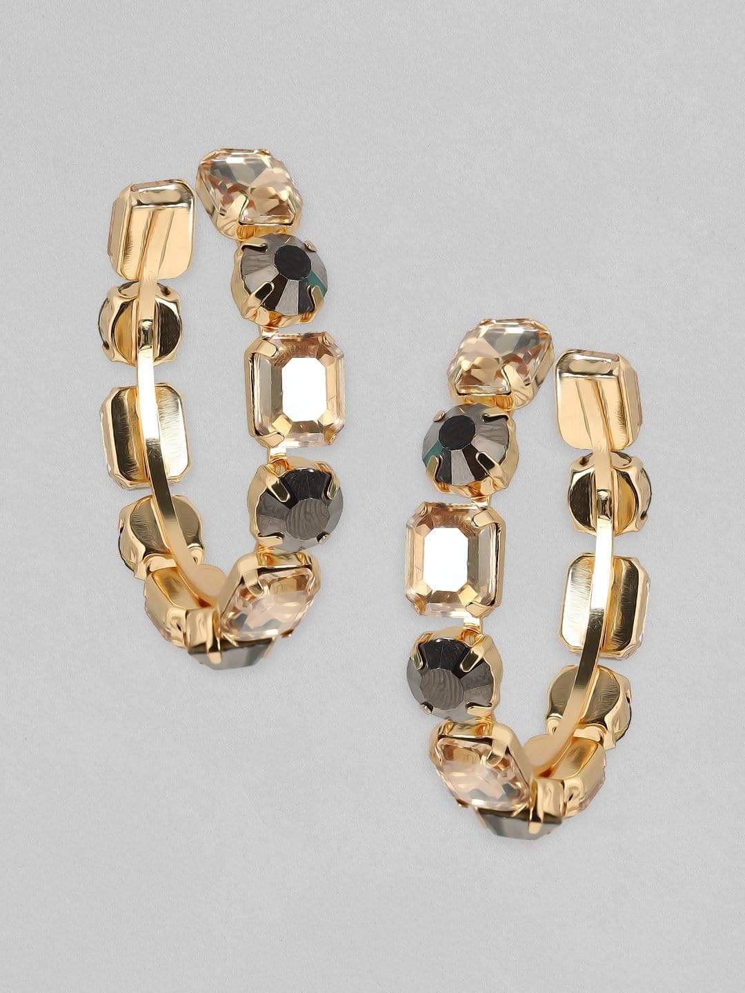 5Ct Round Cut Moissanite Three Stone Stud Earrings 14K Yellow Gold Plated  Silver | eBay